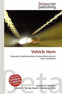 Vehicle Horn