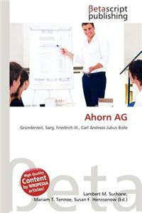 Ahorn AG