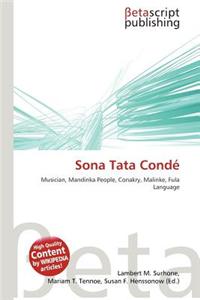 Sona Tata Conde
