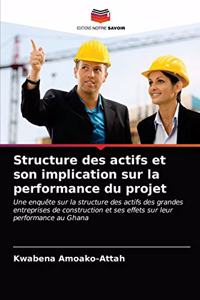 Structure des actifs et son implication sur la performance du projet