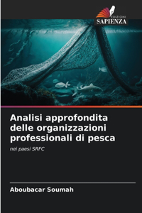 Analisi approfondita delle organizzazioni professionali di pesca