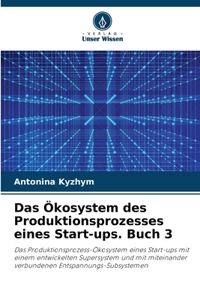 Das Ökosystem des Produktionsprozesses eines Start-ups. Buch 3