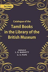 A Catalogue of The Tamil Books In The Library of The British Museum