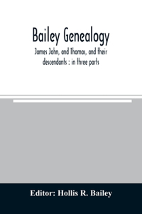 Bailey genealogy