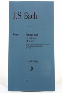 Partita a minor for Flute solo BWV 1013 - flute - (HN 457)