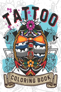Tattoo Coloring Book