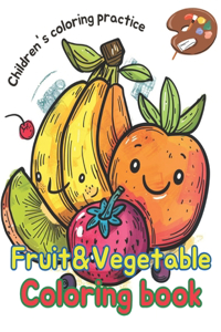 coloring book fruit&vegetable