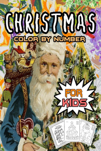 Christmas Color By Number For Kids