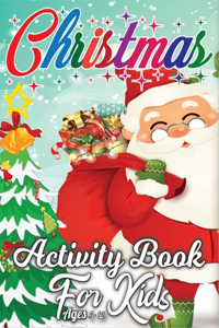 Christmas Activity Book for Kids Ages 8-12