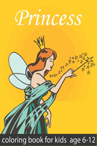 princess coloring books for kids ages 6-12