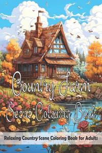 Country Farm Coloring Book