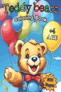 Teddy Bears Coloring Book