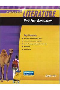 Prentice Hall Literature 2010 Unit 5 Resource Grade 10