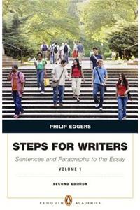 Steps for Writers: Sentence and Paragraph to the Essay, Volume 1 Plus New Mylab Writing with Etext -- Access Card Package