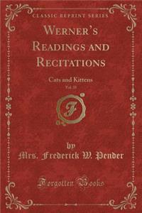 Werner's Readings and Recitations, Vol. 35
