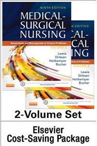 Medical-Surgical Nursing - Two-Volume Text and Study Guide Package: Assessment and Management of Clinical Problems