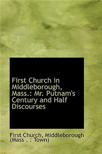 First Church in Middleborough