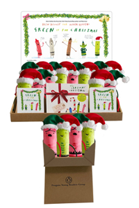 Green is for Christmas-Crayons Christmas 2024 16c FD