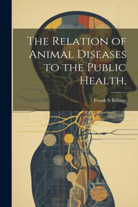 Relation of Animal Diseases to the Public Health,