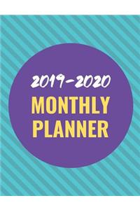 2019-2020 Monthly Planner