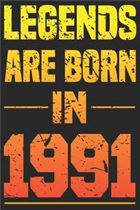 Legends Are Born In 1991