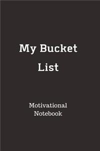 My Bucket List