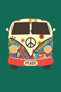 Peace Love Good Vibes Journal