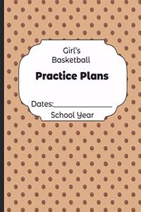 Girls Basketball Practice Plans Dates