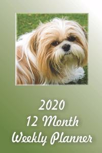 2020 12 Month Weekly Planner