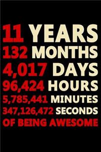 11 Years Of Being Awesome