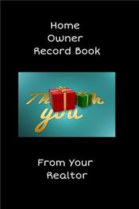 Home Owners Record Book