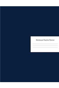 Montessori Teacher Planner