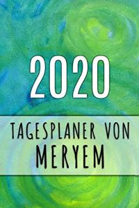 2020 Tagesplaner von Meryem