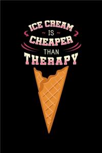Ice Cream Is Cheaper Than Therapy