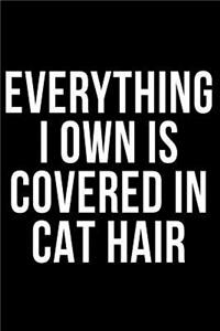 Everything I Own Is Covered in Cat Hair