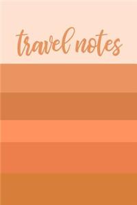 Travel Notes