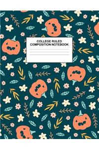 College Ruled Composition Notebook