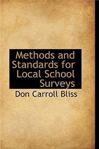 Methods and Standards for Local School Surveys