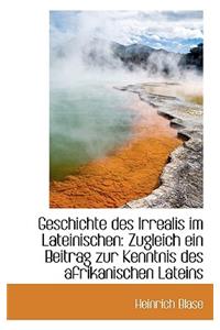 Geschichte Des Irrealis Im Lateinischen