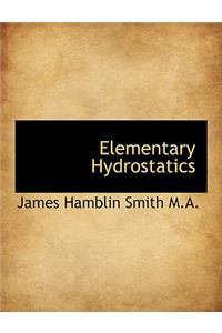 Elementary Hydrostatics