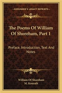 Poems of William of Shoreham, Part 1