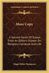More Copy