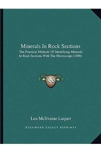 Minerals in Rock Sections