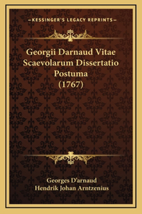 Georgii Darnaud Vitae Scaevolarum Dissertatio Postuma (1767)