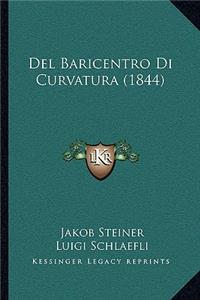 Del Baricentro Di Curvatura (1844)