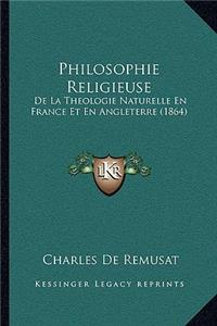 Philosophie Religieuse