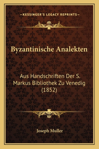Byzantinische Analekten