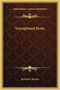 Unexplored Syria