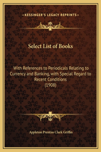 Select List of Books