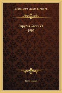 Papyrus Grecs V1 (1907)